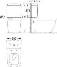 Напольный унитаз Grohe Euro Ceramic (39338000)