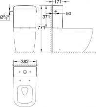 Бачок для унитаза Grohe Euro Ceramic (39332000)
