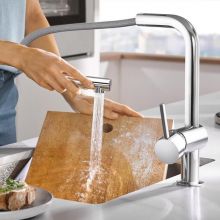 Смеситель для кухонной мойки Grohe Minta хром (30274000)