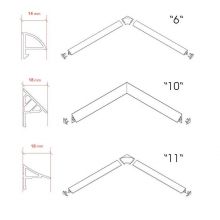 Универсальная декоративная планка 10/1100 RAVAK  (XB451100001)