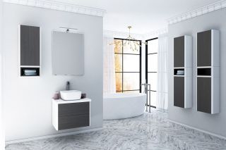 Модуль для тумбы Aquaton Брук 40 дуб ферр (1A202203BCDF0)