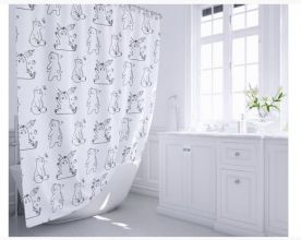 Шторка для ванной Fixsen Teddy Wash  (FX-1505)