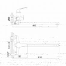 Смеситель для ванны Rossinka A (A35-32)