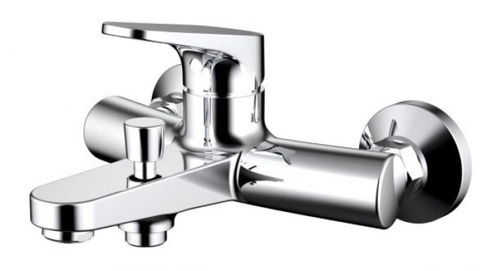 Смеситель для ванны c коротким изливом Bravat Eler (F6191238CP-01-RUS)