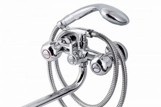 Смеситель для ванны с душем FAUZT FZs-435-21 тип См-ВУДРНШлА