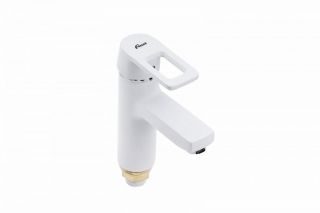 Смеситель для раковины FAUZT FZs-W49 тип См-УмОЦБА Белый