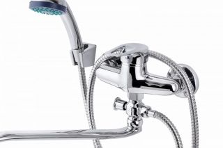 Смеситель для ванны с душем FAUZT FZs-614-114 тип См-ВУОРНШлА