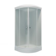 Душ. каб. MARONI BREEZE SR100L-GRS-DN4 100x100x228 (7 мест+сифон D90мм)