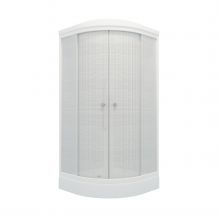 Душ. каб. MARONI QUADRO SR90L-LN-DN4 90x90x215 (7 мест+сифон D90мм)