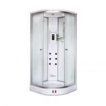 Душ. каб. MILANO (WLN-005M) 90x90x215 ст. матовое SSK