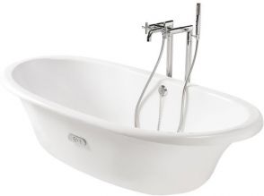 Ванна Roca Newcast белая, anti-slip 170x85 233650007
