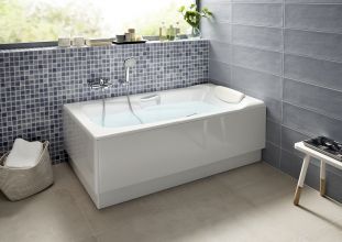 Ванна Roca Ming 170x85 с отверстиями для ручек, anti-slip A2302G000R