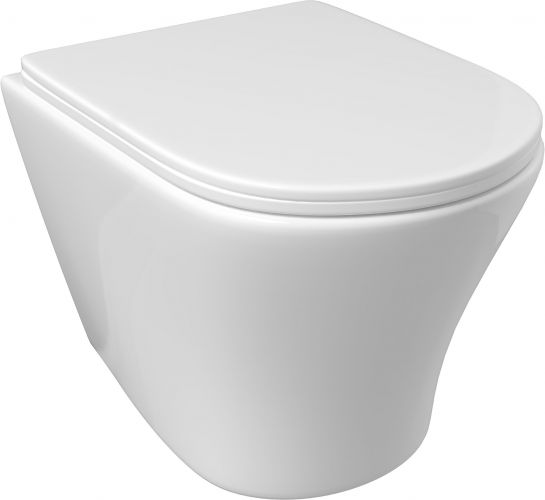 Унитаз подвесной DIWO 11337-1-2 11Z-IG11 безободковый, с микролифтом