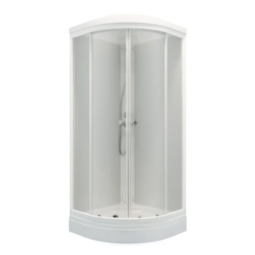 Душ. каб. MARONI AIR NEW SR80L-GLS-DN4 80x80x217 (7 мест+сифон D90мм)