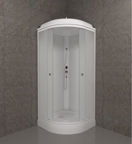 Душ. каб. MARONI MOON NEW SR90L-DRN-DN4 90x90x215 (7 мест+сифон D90мм)